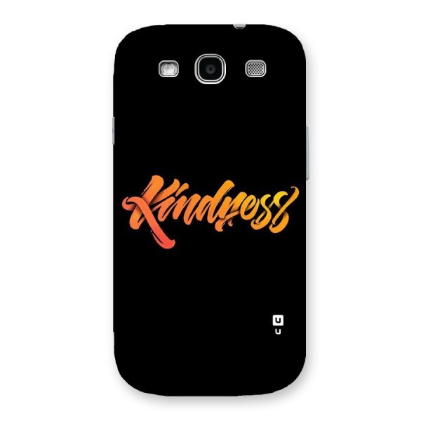 Kindness Back Case for Galaxy S3
