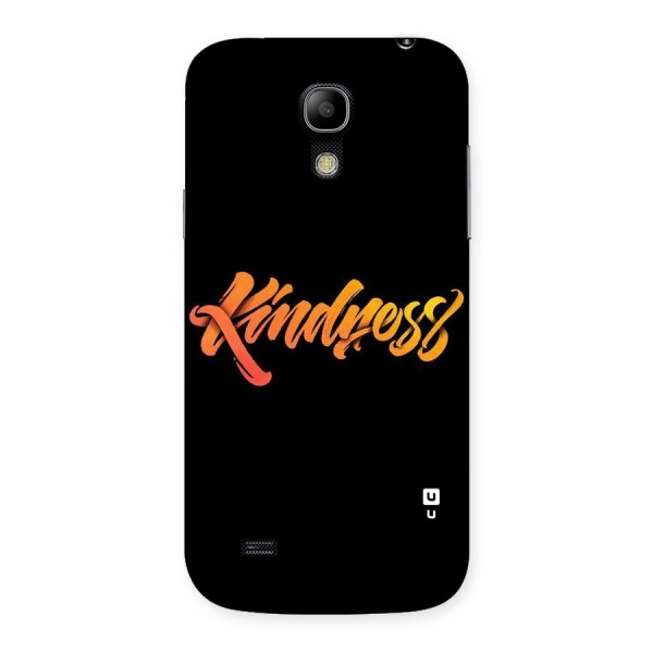 Kindness Back Case for Galaxy S4 Mini