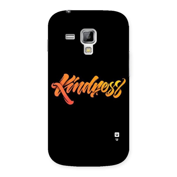 Kindness Back Case for Galaxy S Duos