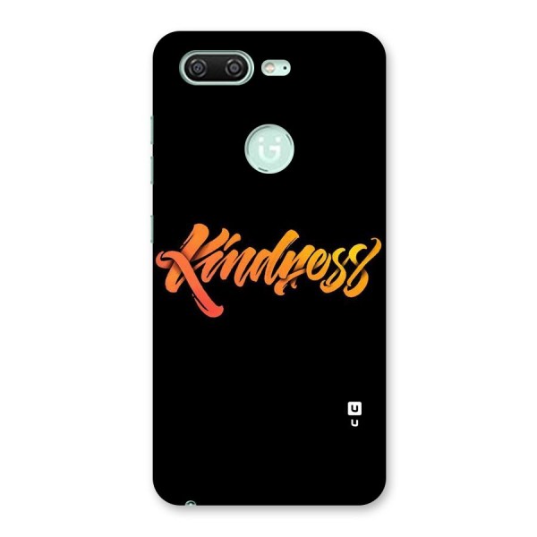 Kindness Back Case for Gionee S10