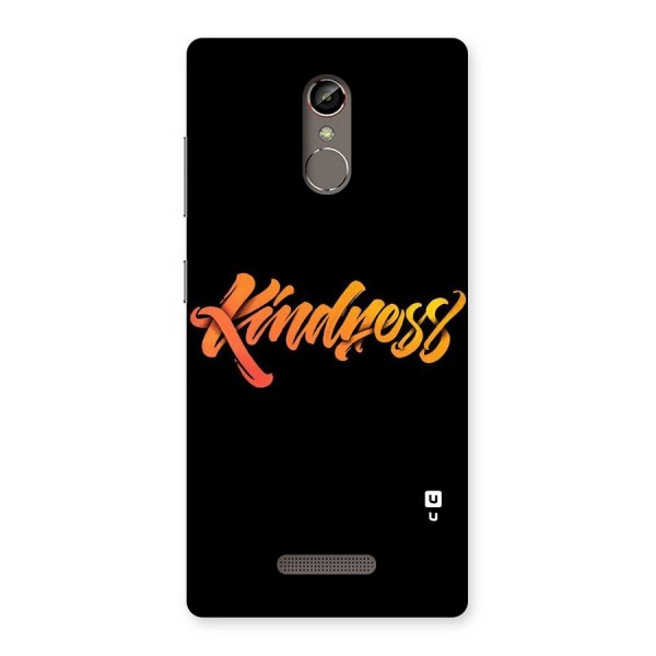 Kindness Back Case for Gionee S6s