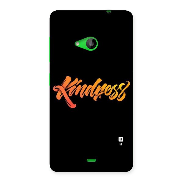 Kindness Back Case for Lumia 535
