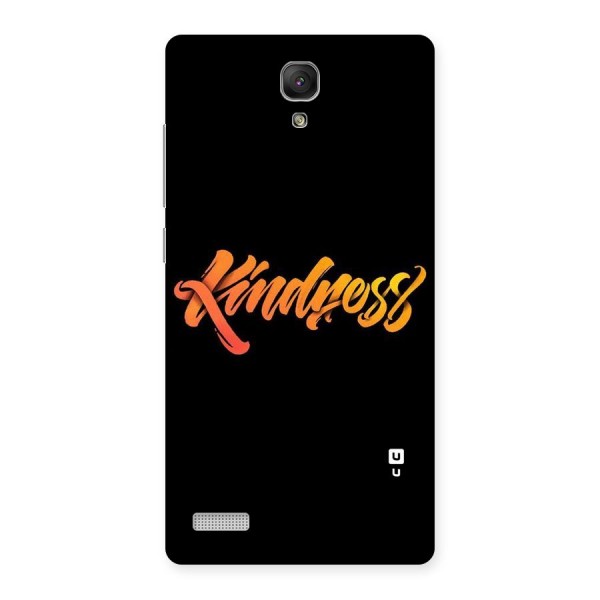 Kindness Back Case for Redmi Note