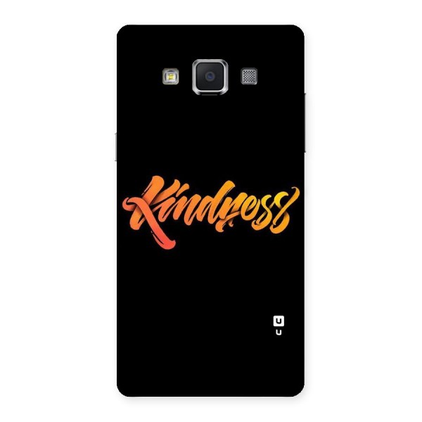 Kindness Back Case for Samsung Galaxy A5