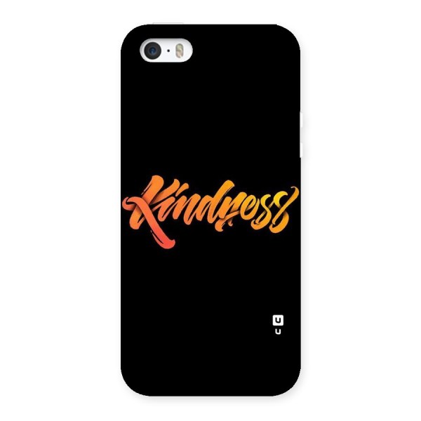 Kindness Back Case for iPhone SE