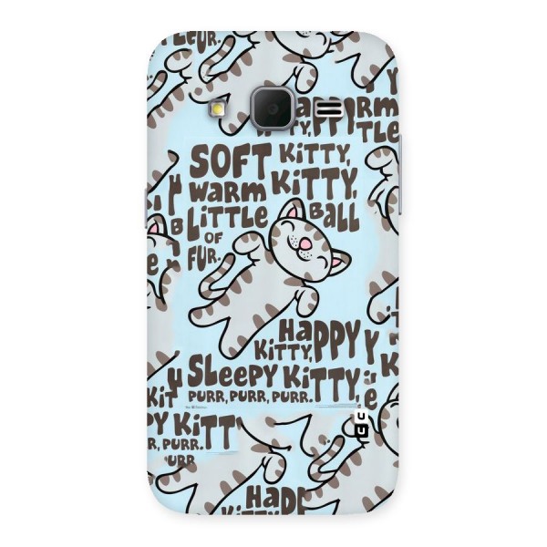 Kitty Pattern Back Case for Galaxy Core Prime
