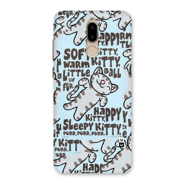 Kitty Pattern Back Case for Honor 9i