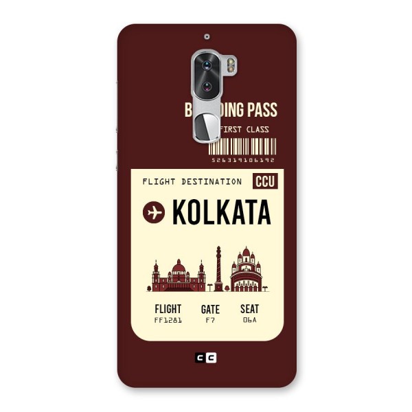 Kolkata Boarding Pass Back Case for Coolpad Cool 1