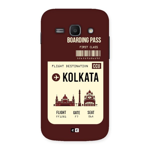 Kolkata Boarding Pass Back Case for Galaxy Ace 3