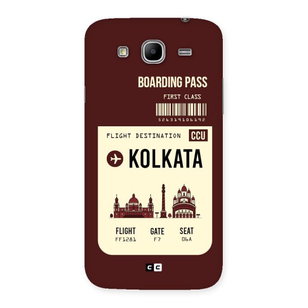 Kolkata Boarding Pass Back Case for Galaxy Mega 5.8
