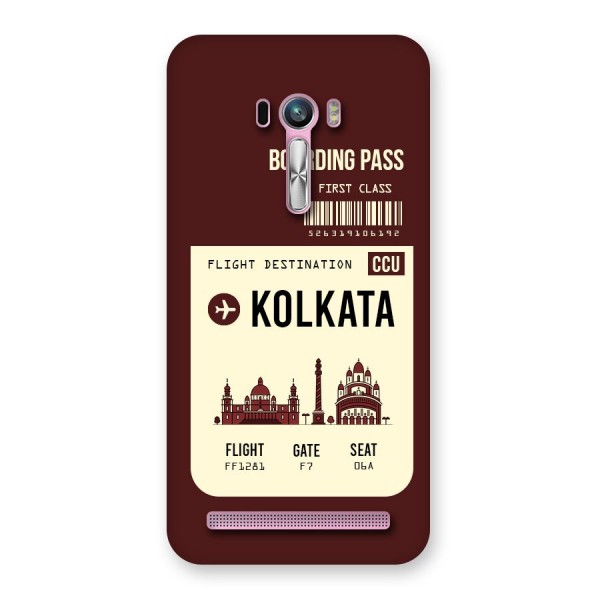 Kolkata Boarding Pass Back Case for Zenfone Selfie