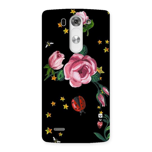 Ladybird And Floral Back Case for LG G3 Mini