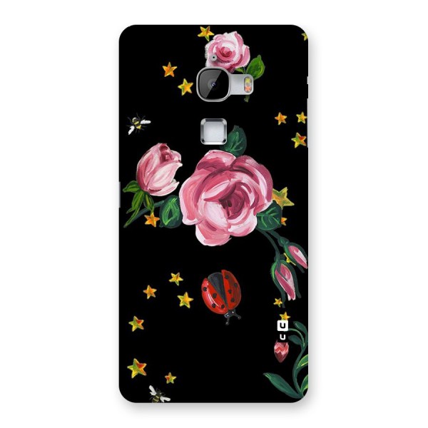 Ladybird And Floral Back Case for LeTv Le Max