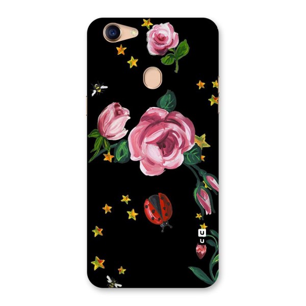 Ladybird And Floral Back Case for Oppo F5