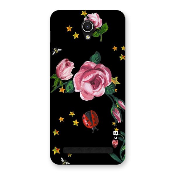 Ladybird And Floral Back Case for Zenfone Go