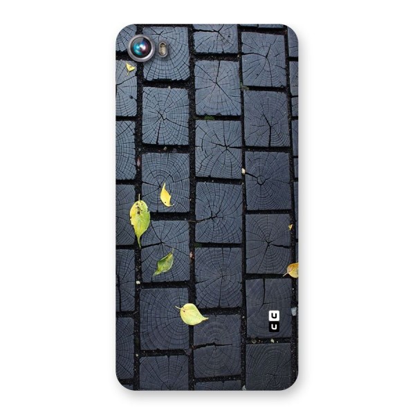 Leaf On Floor Back Case for Micromax Canvas Fire 4 A107
