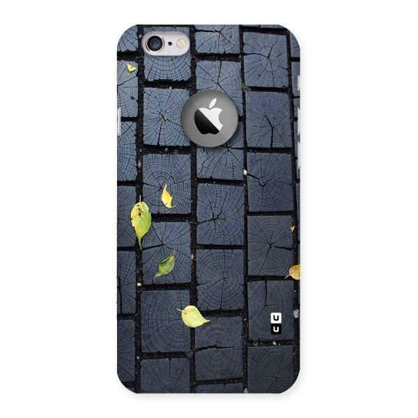 Leaf On Floor Back Case for iPhone 6 Logo Cut