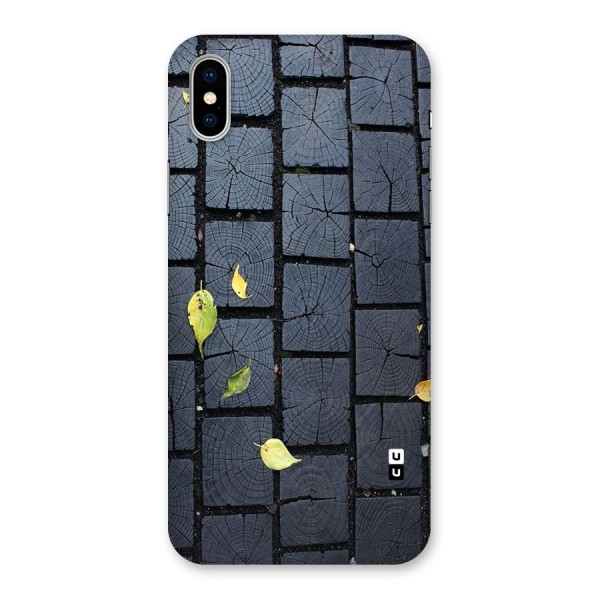 Leaf On Floor Back Case for iPhone X