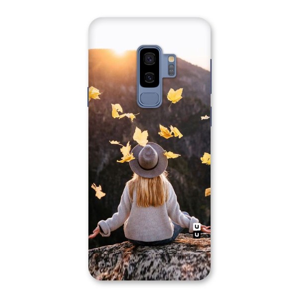 Leaf Rain Sunset Back Case for Galaxy S9 Plus