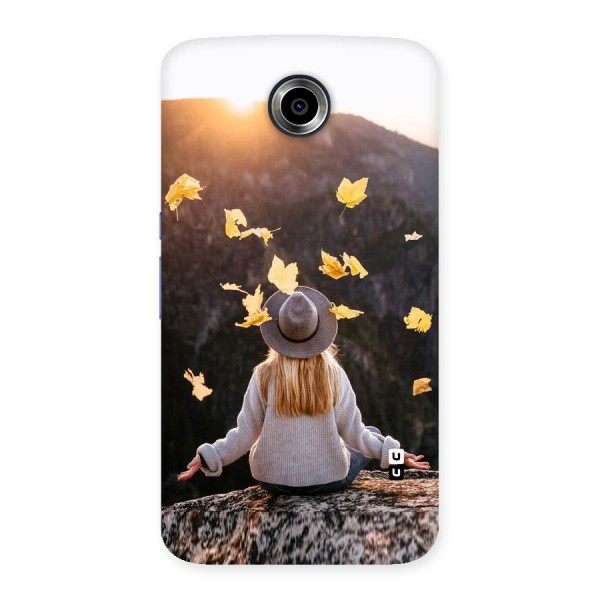 Leaf Rain Sunset Back Case for Nexsus 6
