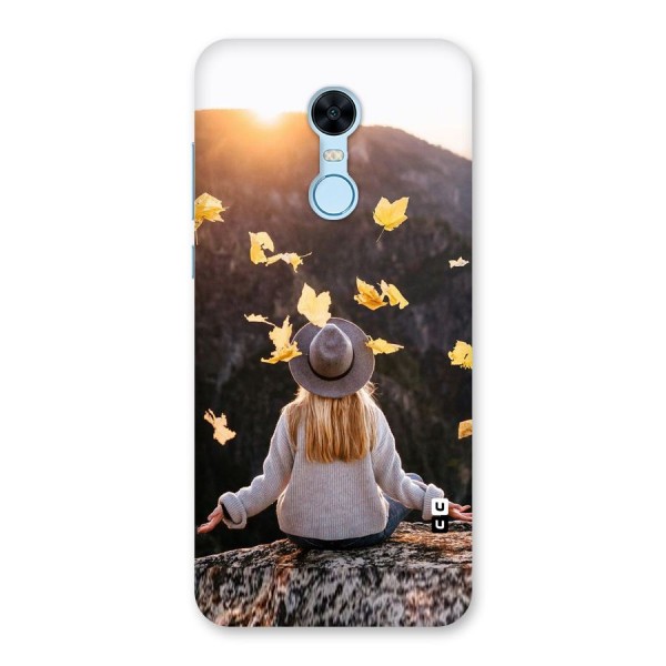 Leaf Rain Sunset Back Case for Redmi Note 5