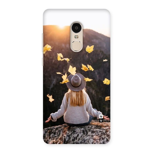 Leaf Rain Sunset Back Case for Xiaomi Redmi Note 4