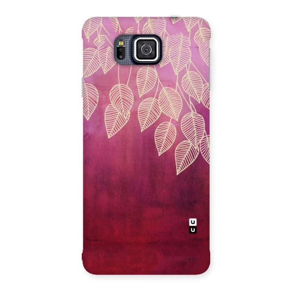 Leafy Outline Back Case for Galaxy Alpha