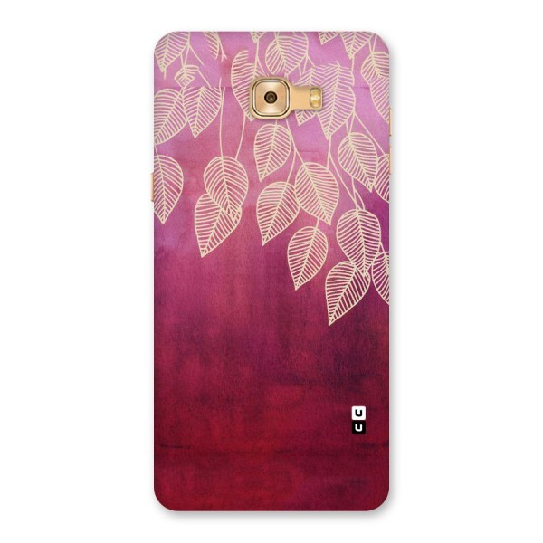 Leafy Outline Back Case for Galaxy C9 Pro