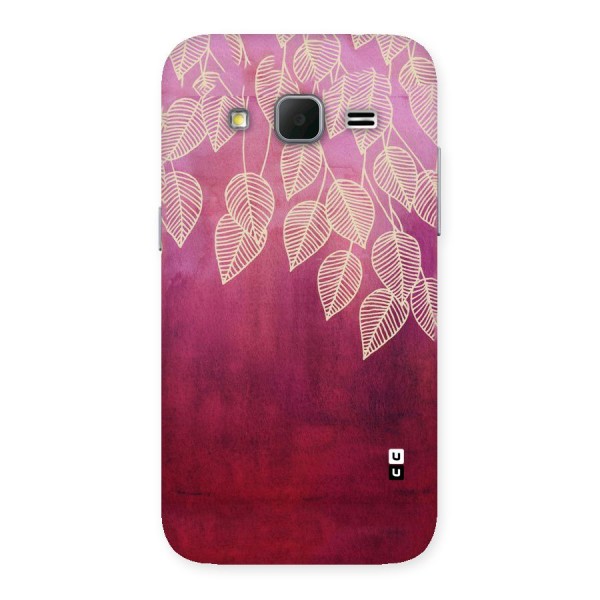 Leafy Outline Back Case for Galaxy Core Prime