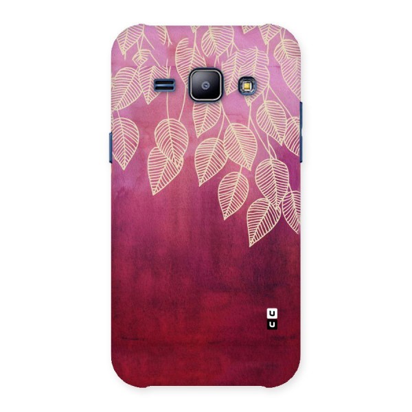 Leafy Outline Back Case for Galaxy J1
