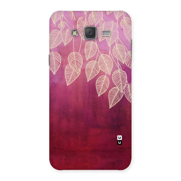 Leafy Outline Back Case for Galaxy J7