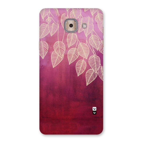 Leafy Outline Back Case for Galaxy J7 Max