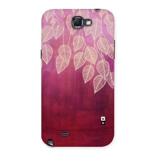 Leafy Outline Back Case for Galaxy Note 2