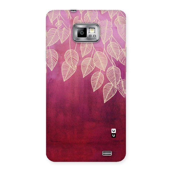 Leafy Outline Back Case for Galaxy S2