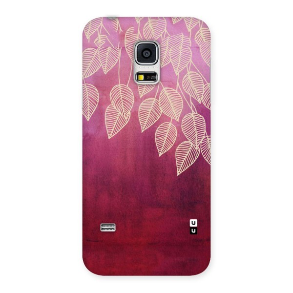 Leafy Outline Back Case for Galaxy S5 Mini