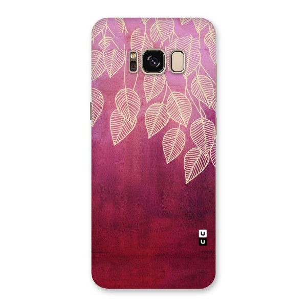 Leafy Outline Back Case for Galaxy S8