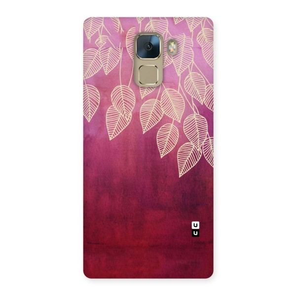 Leafy Outline Back Case for Huawei Honor 7