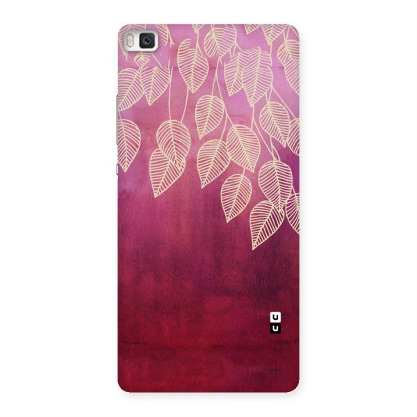 Leafy Outline Back Case for Huawei P8