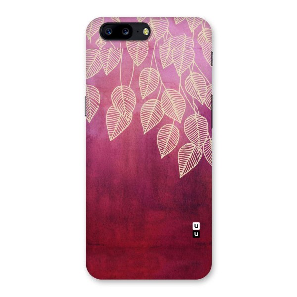 Leafy Outline Back Case for OnePlus 5