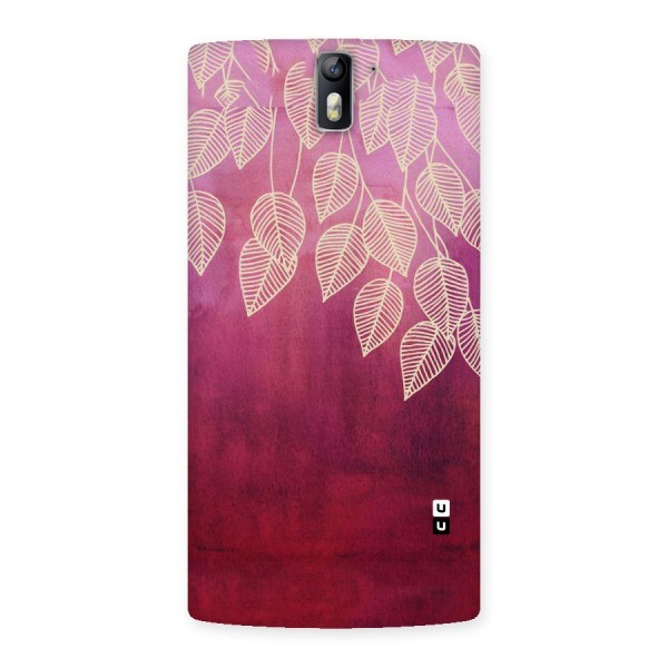 Leafy Outline Back Case for One Plus One