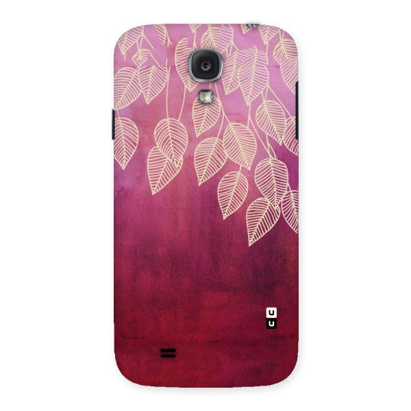 Leafy Outline Back Case for Samsung Galaxy S4