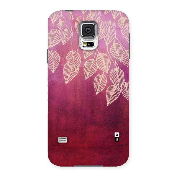 Leafy Outline Back Case for Samsung Galaxy S5