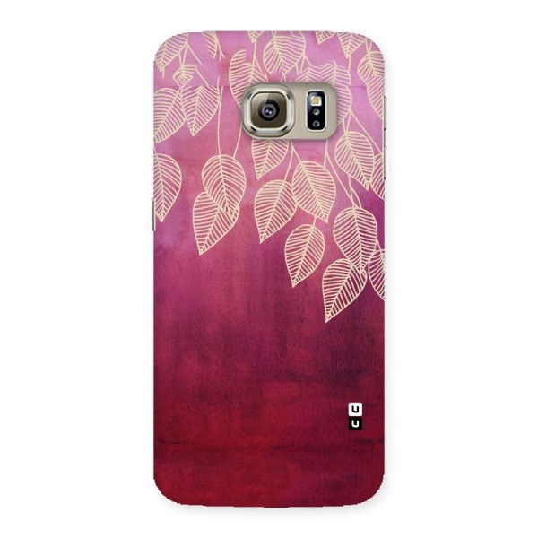 Leafy Outline Back Case for Samsung Galaxy S6 Edge