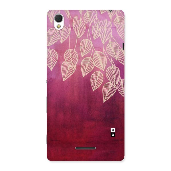 Leafy Outline Back Case for Sony Xperia T3