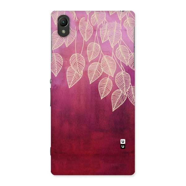Leafy Outline Back Case for Sony Xperia Z1