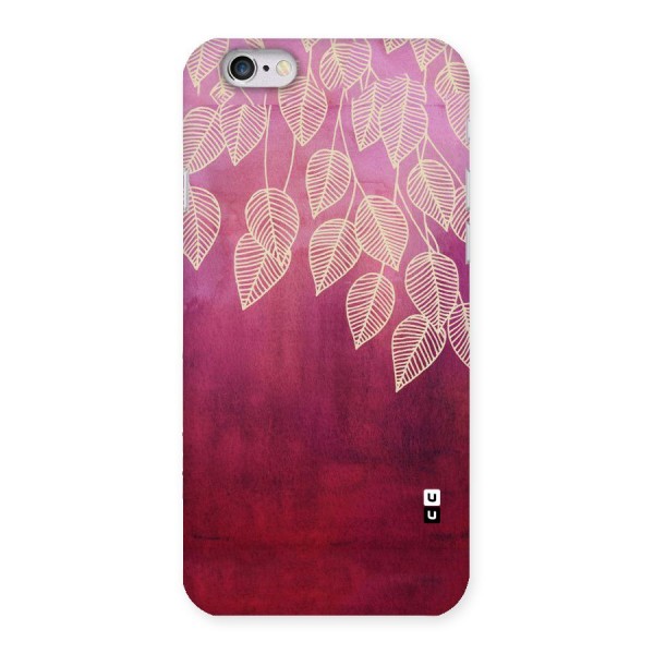Leafy Outline Back Case for iPhone 6 6S