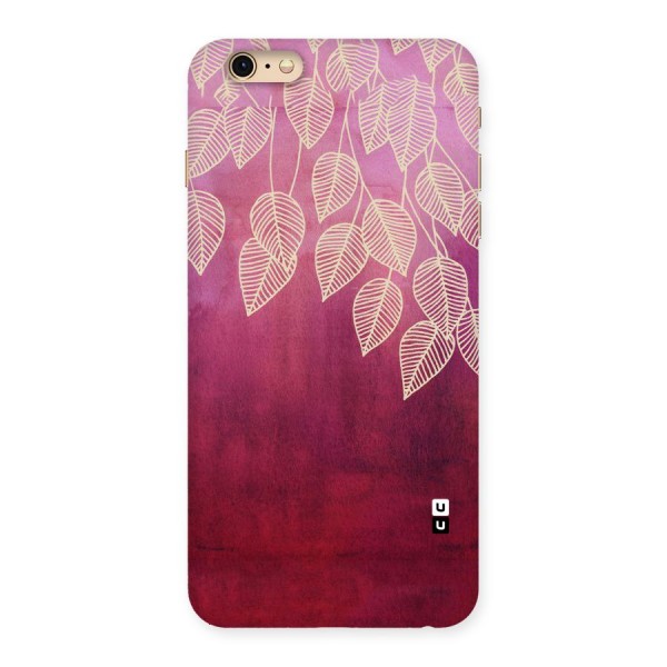 Leafy Outline Back Case for iPhone 6 Plus 6S Plus