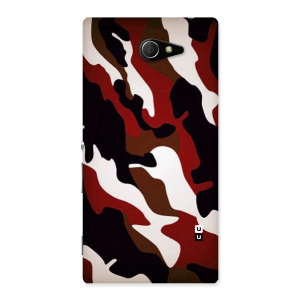 Leapord Pattern Back Case for Sony Xperia M2