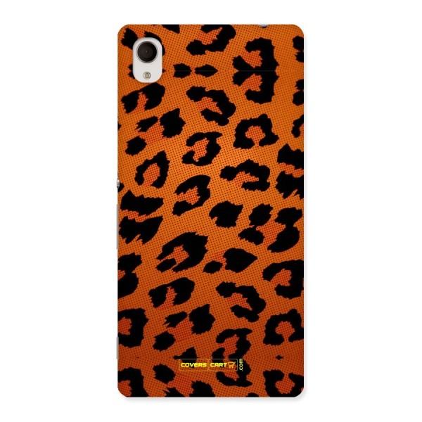 Leopard Back Case for Sony Xperia M4