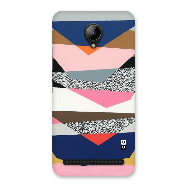 Lethal Abstract Back Case for Lenovo C2